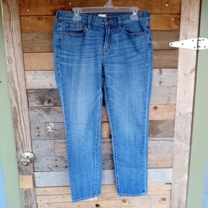 Women's J. Crew Stretch Blue Jeans Size 32